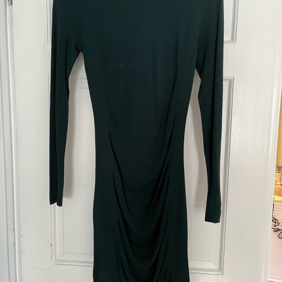 Express Ruched Sweater Dress - Picture 4 of 6